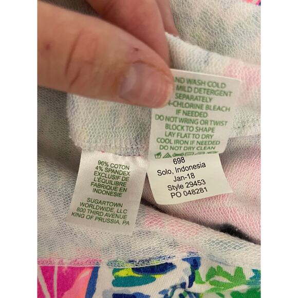 Lilly Pulitzer Harper Stretch Shift Dress Multi salt in the air size small - Picture 6 of 6